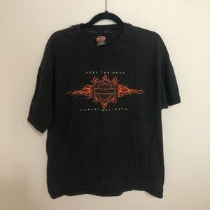 Vintage Harley Davidson Black Tee